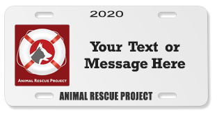 Kennel Sponsorship License Plate